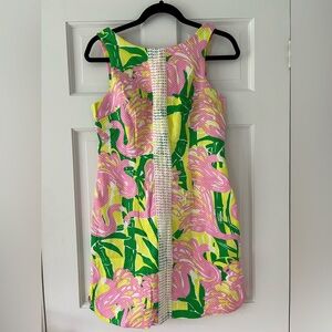 Vineyard Vines Flamingo Print Dress
